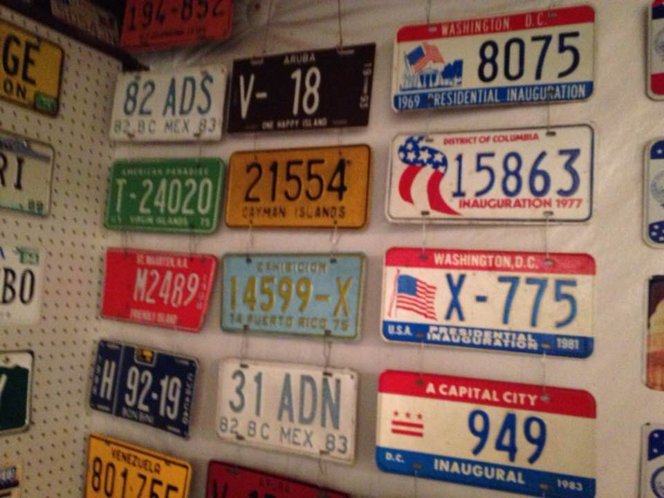A Lifetime of Collecting License Plates: A Written Sunday Post Because I Am a Little Bit&nbsp;Off