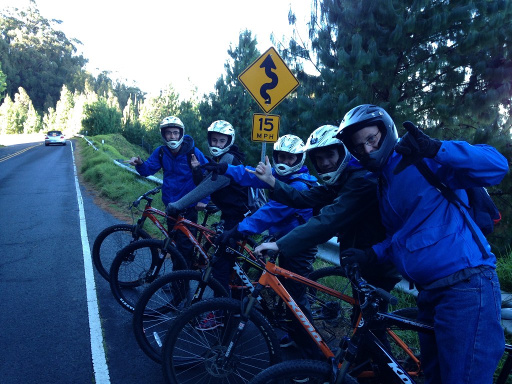 Christmas Morning on Haleakala Volcano