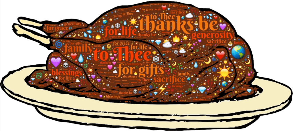 On Being Thankful….