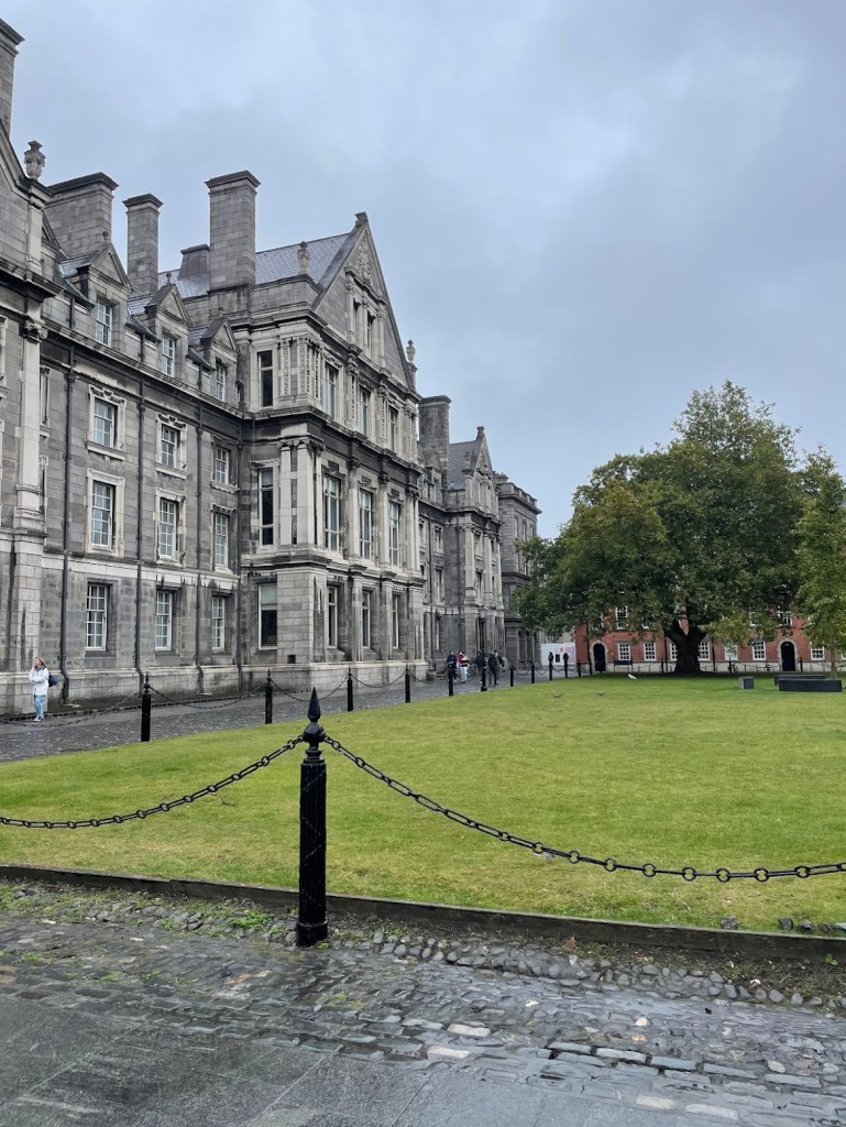 Green Space at Trinity College, Dublin Ireland.
